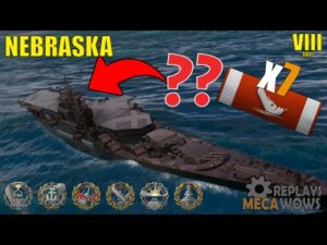 Nebraska 7 Kills & 152k Damage | World of Warships Gameplay