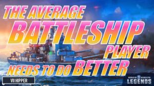 The Average Battleship Player Needs to do BETTER (World of Warships: Legends Xbox Series X 4K)