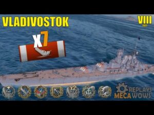 Vladivostok 7 Kills & 179k Damage | World of Warships Gameplay