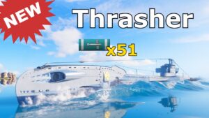 World of WarShips Thrasher - NEW SHIP !