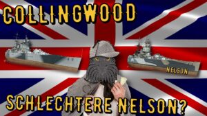 World of Warships Legends - COLLINGWOOD - Tier 6 - schlechtere Nelson? [deutsch/ gameplay]