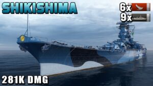 Fear the Shikishima: 510mm Guns Rule the High Seas | World of Warships