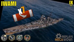 Iwami 7 Kills & 175k Damage | World of Warships Gameplay
