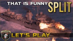 SPLIT [T8 DD] Gefechtspassbelohnung so ist sie! - World of Warships [Deutsch]