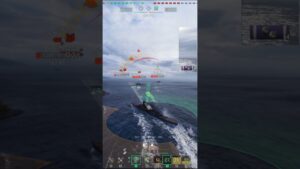 Special moments in World of Warships. Watch until the end