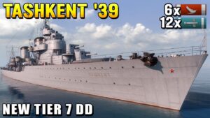 Tashkent '39 Torpedo Terror: A World of Warships Destroyer Showcase