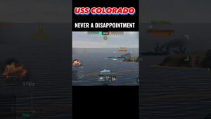 U.S.S COLORADO...always  fun World of warships Blitz #memes #wowsblitz