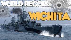 Wichita the T8 Des Moines | World record | World of Warships