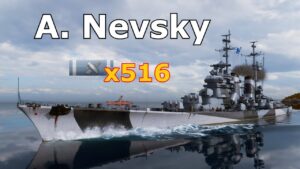 World of WarShips Alexander Nevsky - 6 Kills 334K Damage