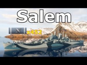 World of WarShips Salem - 5 Kills 322K Damage