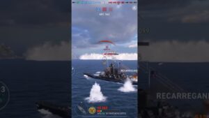 A smoke não salvou ele💥-World of Warships Legends Mobile#shorts #worldofwarshipslegendsgomobile
