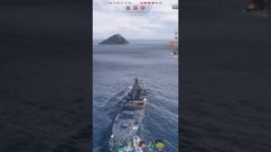 Battleship OHIO world of warships shorts #worldofwarships #wows