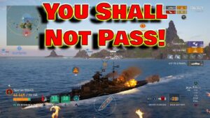 Bismarck Refuses to Give Up Flank! (World of Warships Legends)