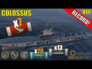 Colossus 7 Kills & 247k Damage | World of Warships Gameplay