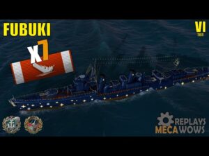 Destroyer Fubuki 7 Kills & 73k Damage | World of Warships Gameplay