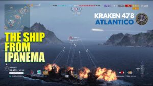 Essa Mina É Louca Atlantico 478 | World of Warships: Legends