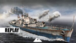 GEARING, Einzelkämpfer vs Flugzeugträger? - World of Warships | [Replay] [Deutsch] [60fps]