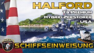 HALFORD - Review [T9 Hybrid DD] - World of Warships