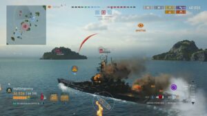 Massachusetts B Clutch Commentary - World of Warships Legends