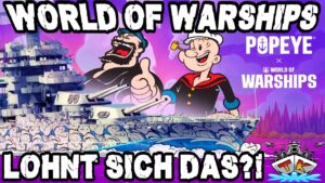 Popeye & Blutos im TEST!! Lohnt sich das?! ⚓️ in World of Warships 🚢 Popeye der Seemann