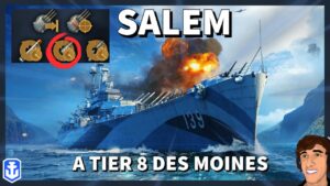 Salem with Maxed Legendary Reload Module in World of Warships Legends 4K