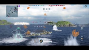 Shimakaze in World of Warships Legends Mobile