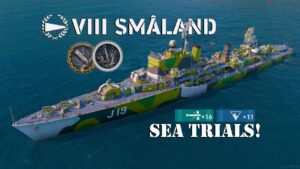 Småland Tier 8 Destroyer | World of Warships Legends