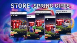 Spring Gifts - Store Items June 12, 2023 | World of Warships Legends