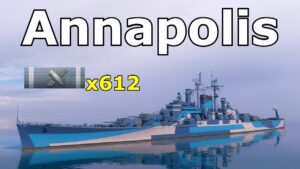 World of WarShips Annapolis - 5 Kills 308K Damage