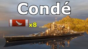 World of WarShips Condé - 8 Kills 329K Damage