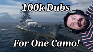 World of Warships | 100k Dubs For One Camo! | Wookie Legend