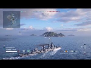 World of Warships: Legends Fletcher T7, So könnt Ihr Gegner nerven