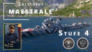 World of Warships Legends - IV Zerstörer Maestrale - Ich will doch einfach nur das A-Cap