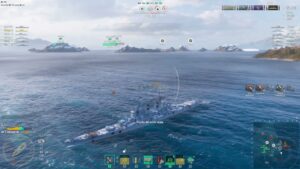 World of Warships SAN MARTIN Cruiser: Press F if you Want To LIVE