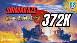 World of Warships SHIMAKAZE : Why Don't Play Battleship?