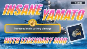 Yamato Is INSANE With Legendary Mod +25% Damage (World of Warships: Legends)
