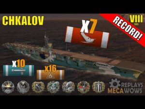 Chkalov 7 Kills & 172k Damage | World of Warships Gameplay