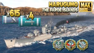 Destroyer Harugumo: Thriller on The Faroe Islands - World of Warships