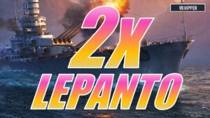 Double Secondary Lepanto (World of Warships: Legends)