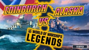 Edinburgh VS Alaska (World of Warships: Legends)