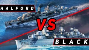 ЭСМИНЕЦ HALFORD VS BLACK! ЧТО ОКАЖЕТСЯ СИЛЬНЕЕ?! МИР КОРАБЛЕЙ/WORLD OF WARSHIPS