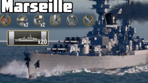 Marseille - Citadel Fiesta || World of Warships