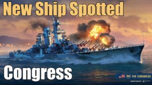 New Ship Spotted | World of Warships Legends | 4k