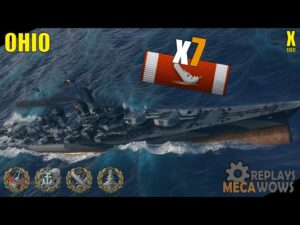 Ohio 7 Kills & 230k Damage | World of Warships Gameplay