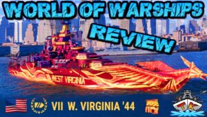 West Virginia 44 T7/US/BB *NAHKAMPFWITZ?!* "Review"⚓️ in World of Warships 🚢