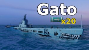 World of WarShips Gato - 1 Kills 205K Damage