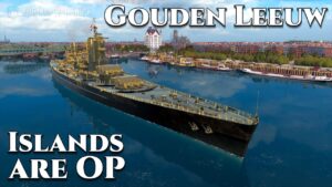 World of Warships: Gouden Leeuw - Islands Are OP