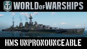 World of Warships - HMS Unpronounceable
