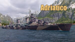 Adriatico: Italian Capstone | World of Warships Legends | 4k