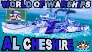 Azur Lane Cheshire "kann" Spaß machen!!! "Review"⚓️ in World of Warships 🚢